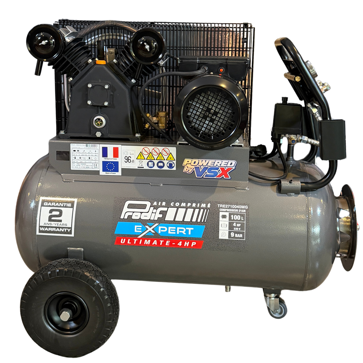 Compressore 100 Litri 4CV Ultimate PRODIF — Monofase / Prodif