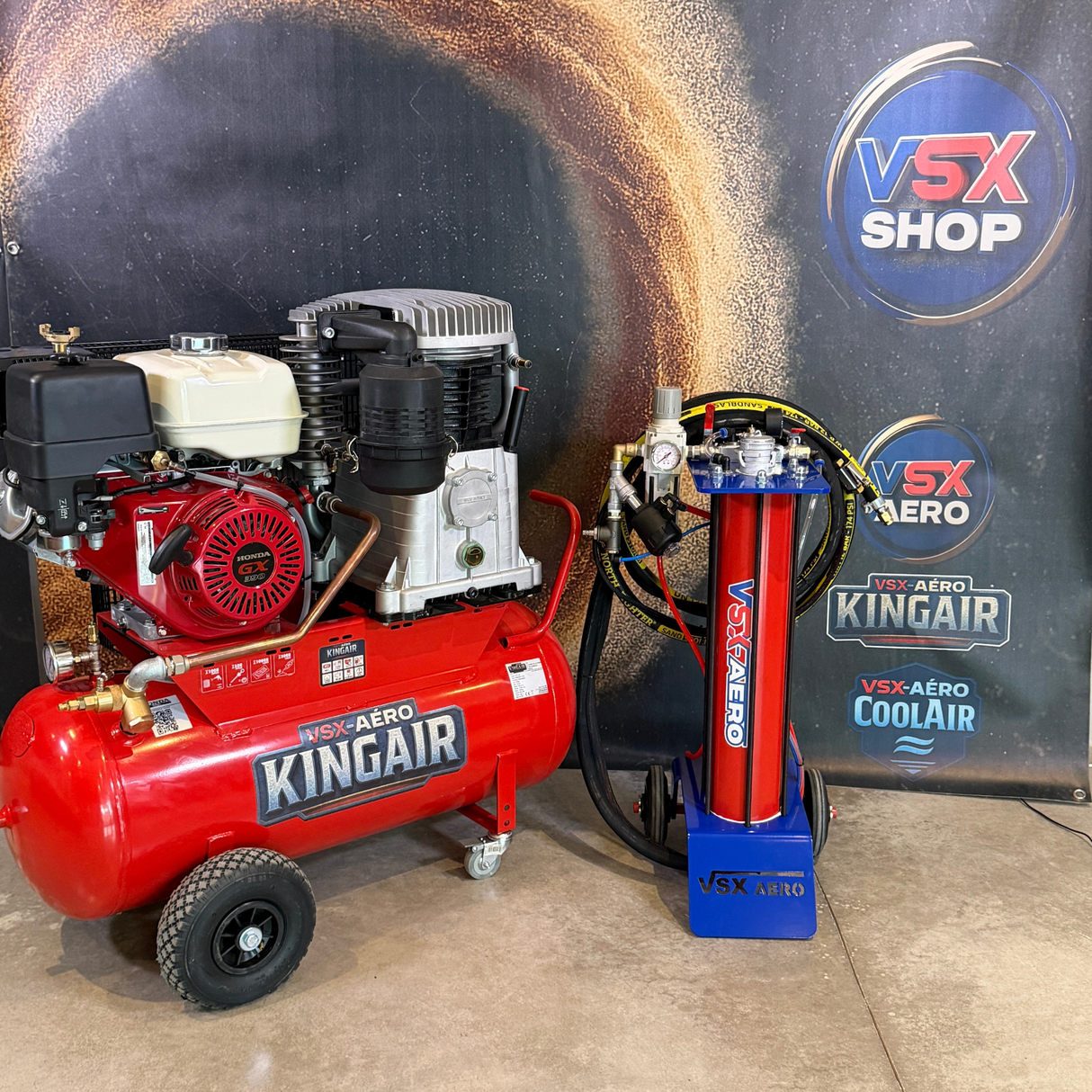 WARRIOR KOMPRESSOR AIRBRUSH PACK