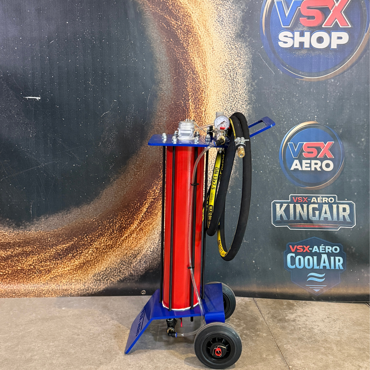 40 Liter VSX Air-Gum Sandstrahler