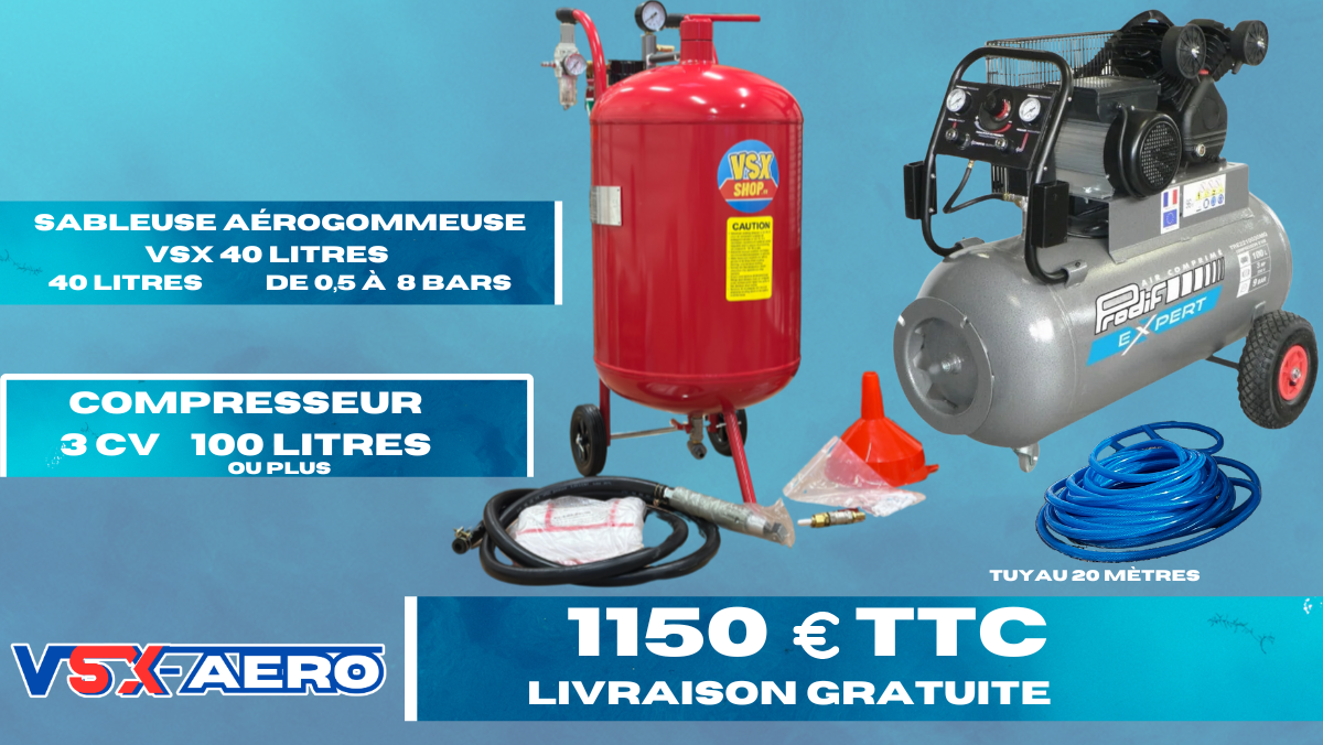 PACK AERÓGRAFO 75 Litros