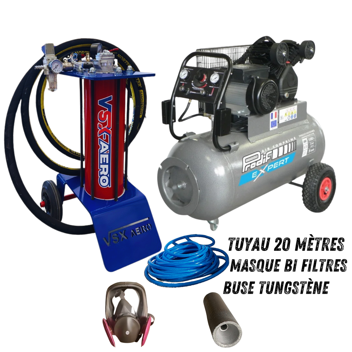 Sabbiatrice VSX Aero 8 Air-Gum