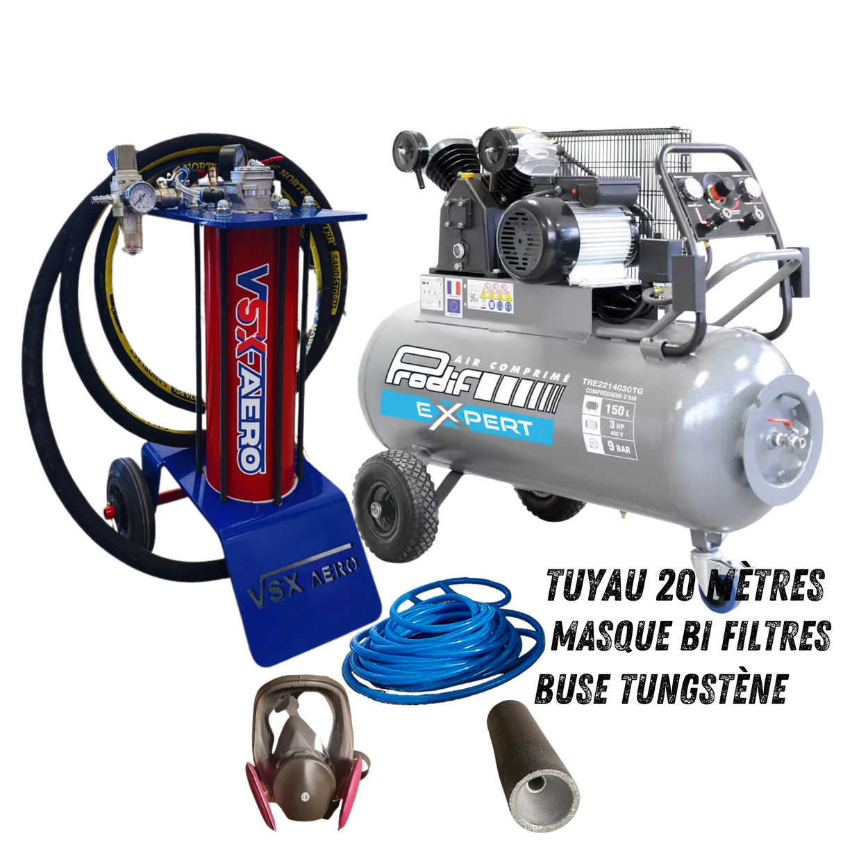 Sabbiatrice VSX Aero 8 Air-Gum