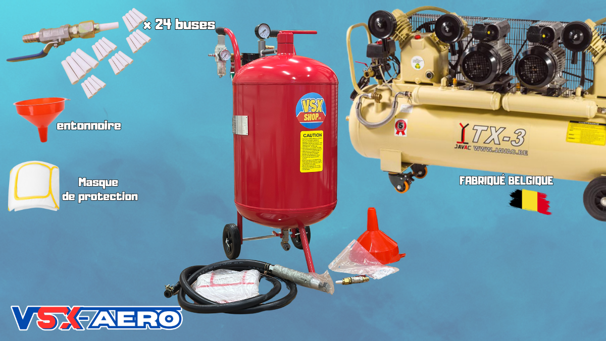 PACK AÉROGOMMAGE 75 Litres Expert