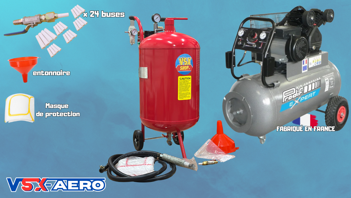 PACK AERÓGRAFO 75 Litros