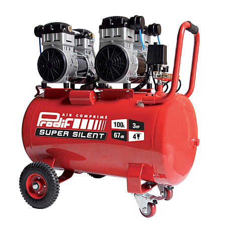 Compresseur 100 Litres 3CV PRODIF SILENCIEUX série classique