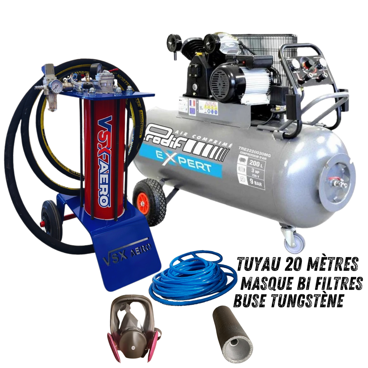 Sabbiatrice VSX Aero 8 Air-Gum