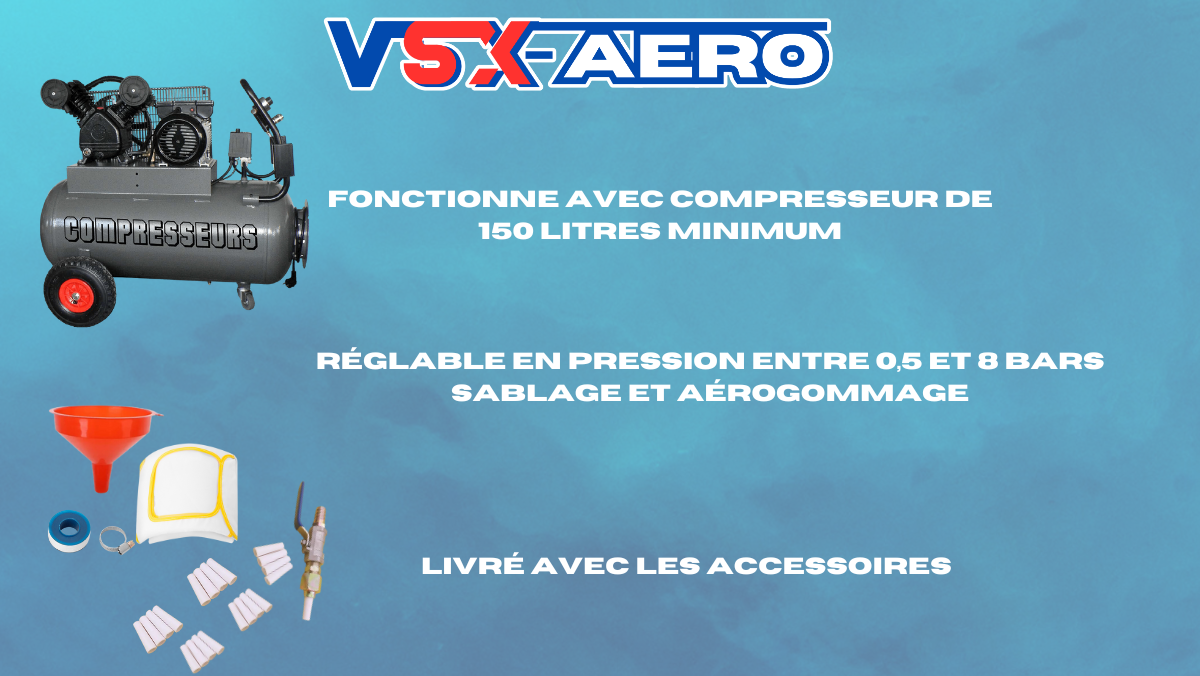 PACK AÉROGOMMAGE 75 Litres Expert