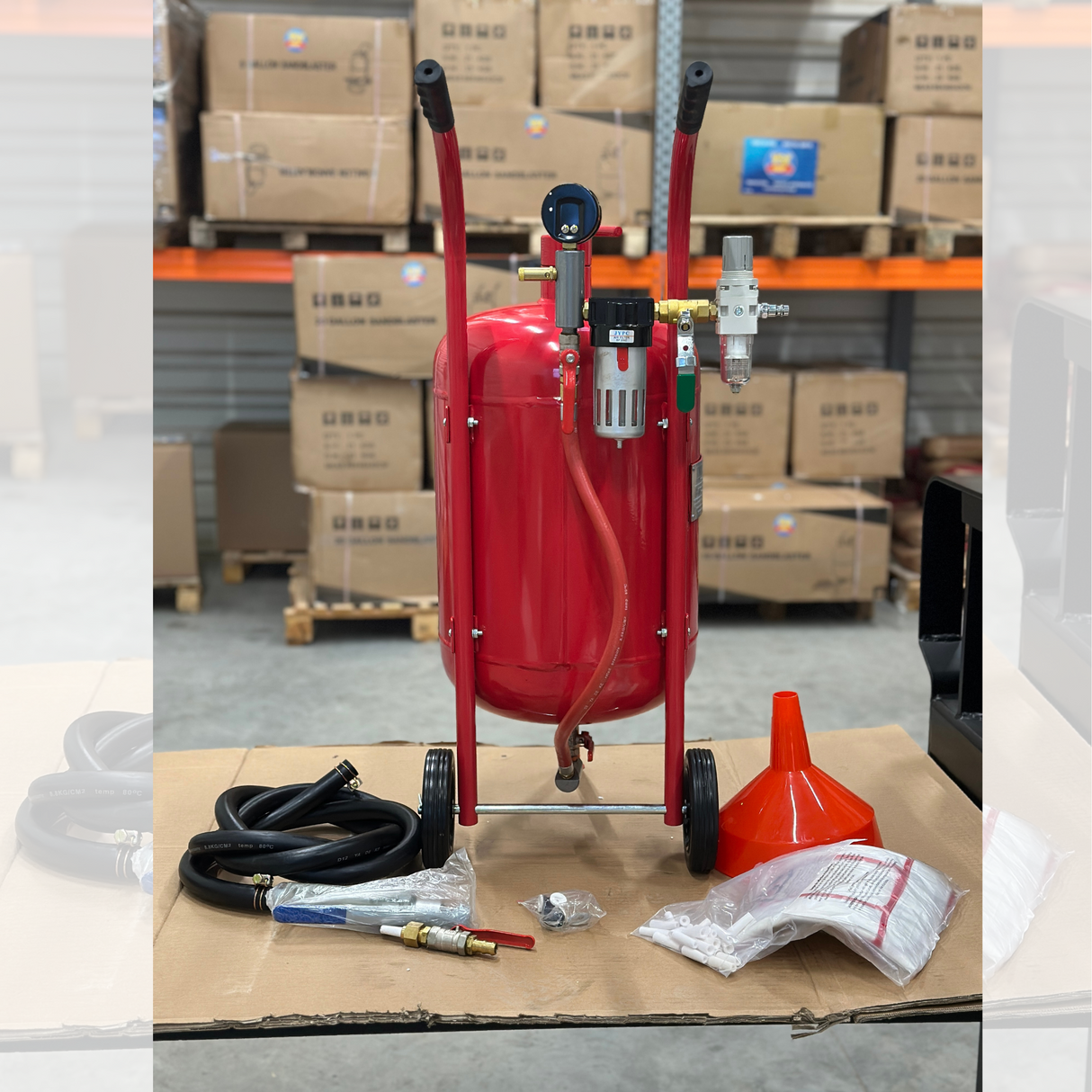 Sableuse aérogommeuse 40 Litres VSX