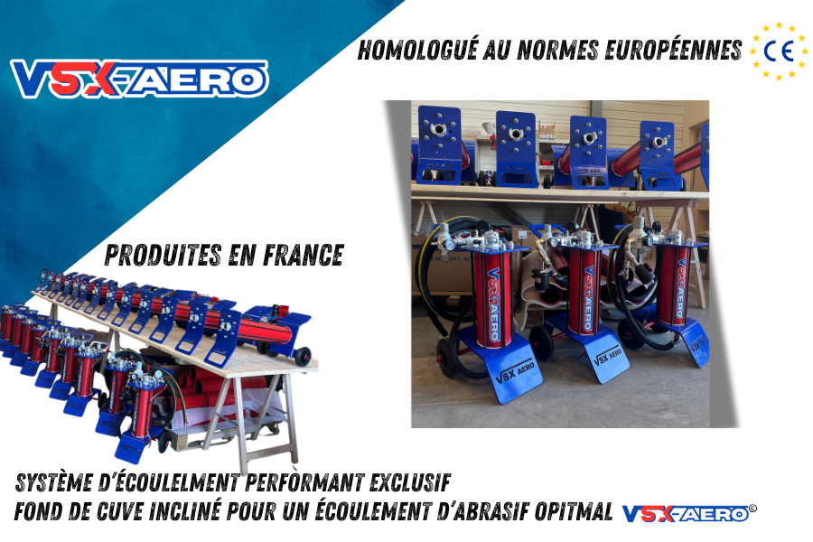 40 Liter VSX Air-Gum Sandstrahler