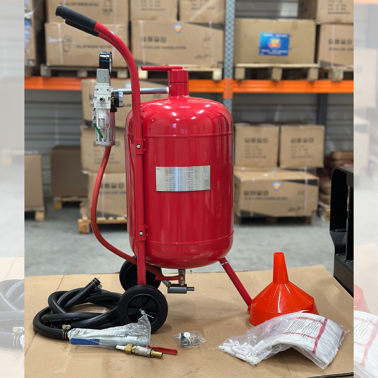 Sableuse aérogommeuse 40 Litres VSX