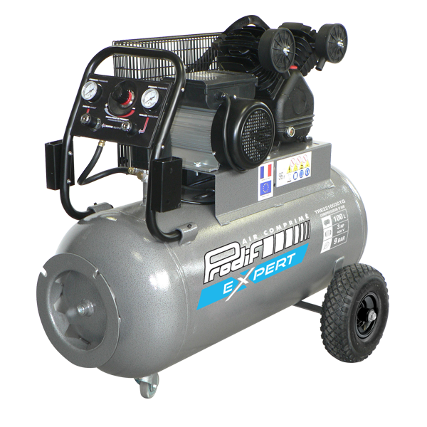 Kompressor 100 Liter 3CV PRODIF – Einphasig / Prodif