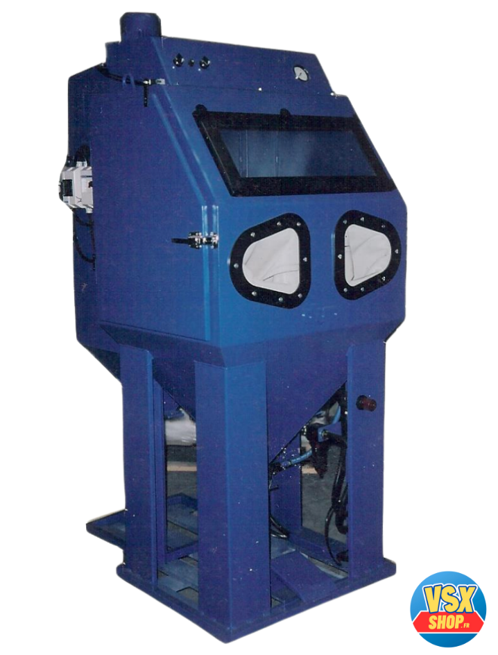 Cabine de sablage Série standard à dépression CSMD (venturi) pour travaux industriels intensifs :
