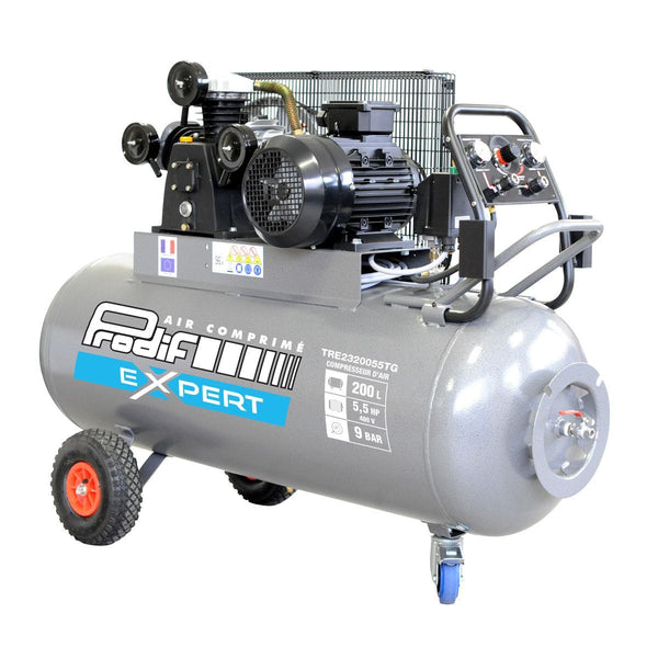 Compresor 200 Litros 5,5HP Prodif Trifásico 400V — Trifásico / Prodif