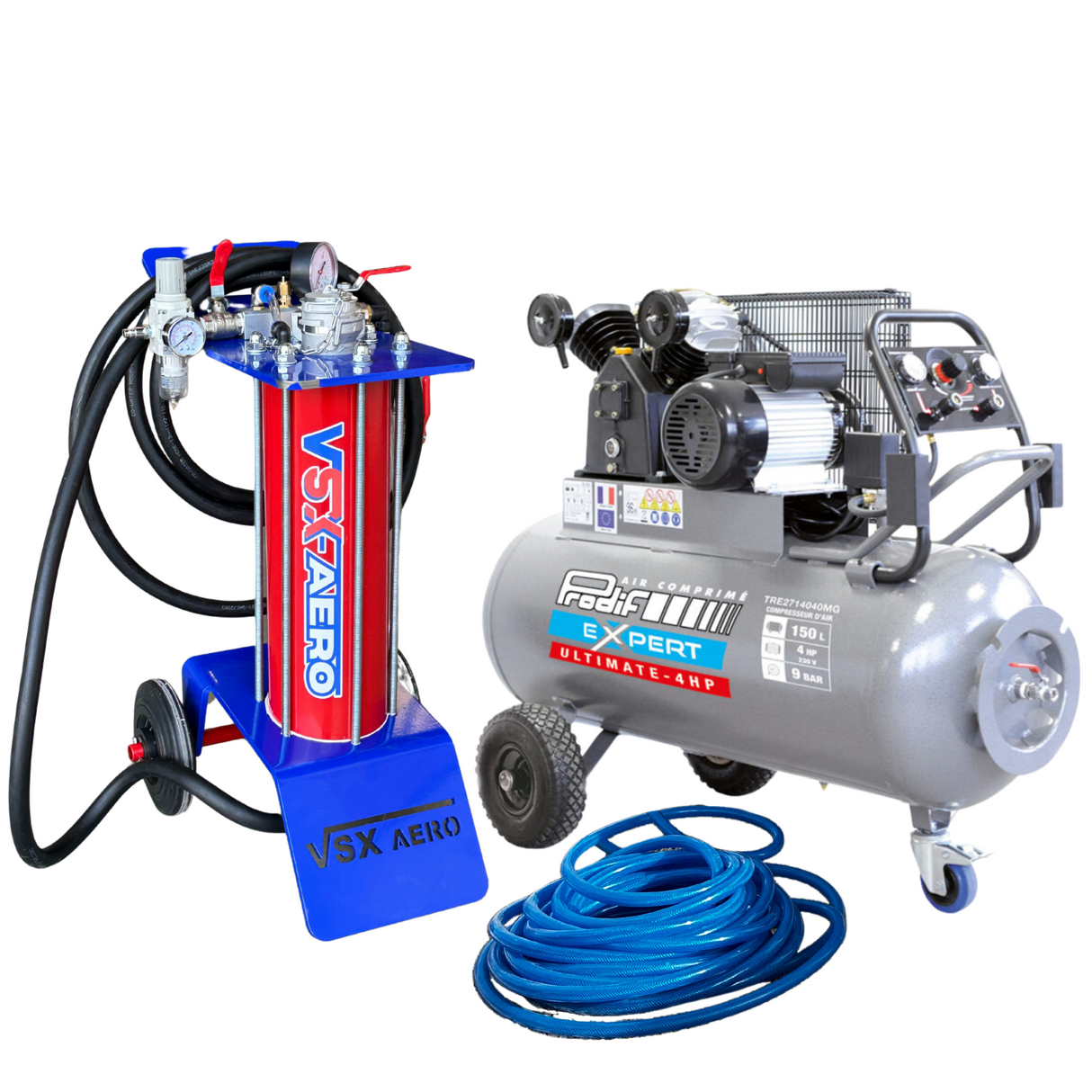 40 Liter VSX Air-Gum Sandstrahler