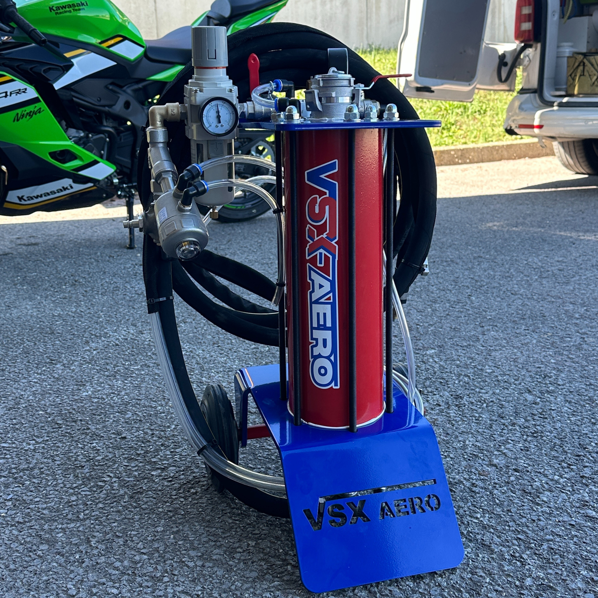 40 Liter VSX Air-Gum Sandstrahler