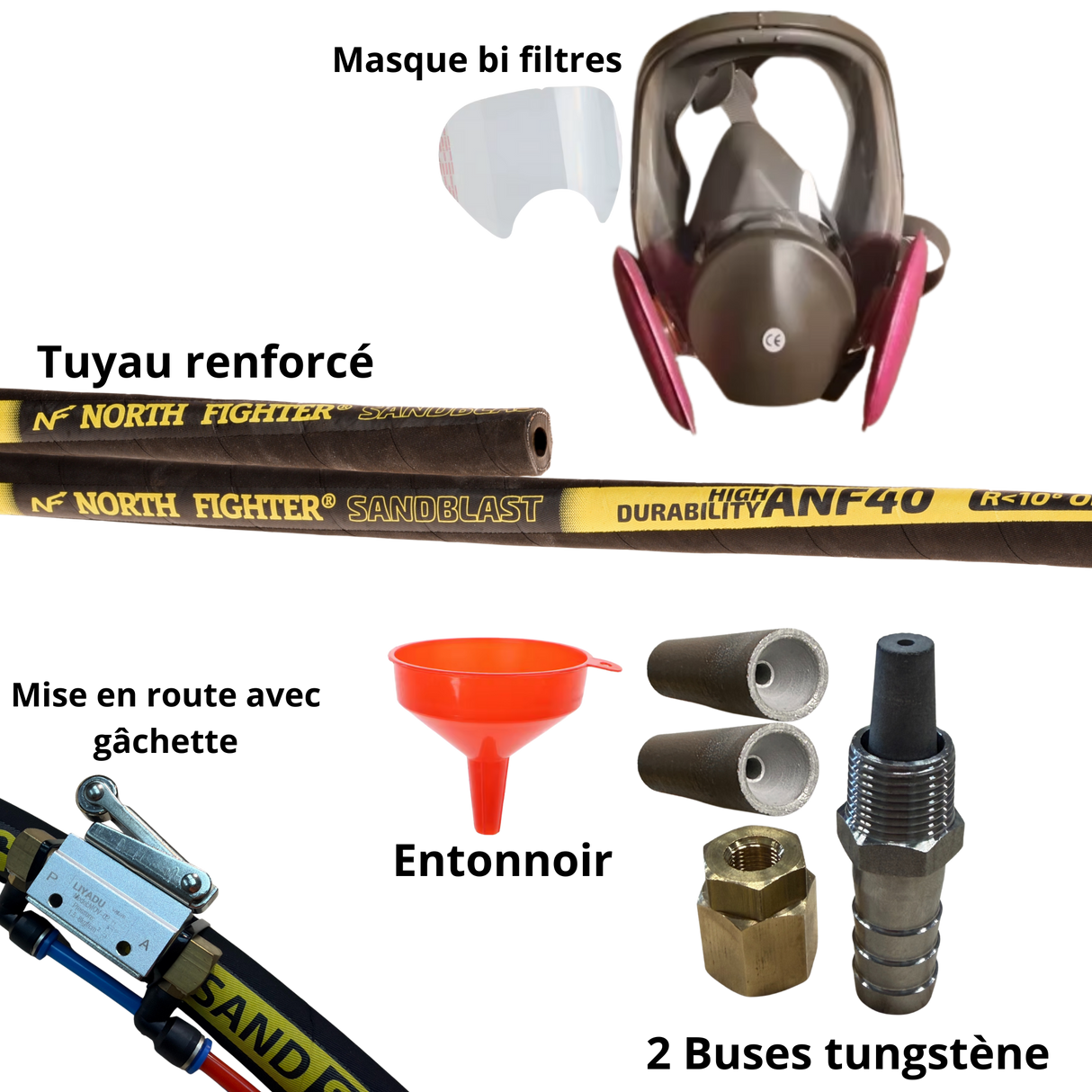 Sableuse aérogommeuse VSX Aéro 15 Max