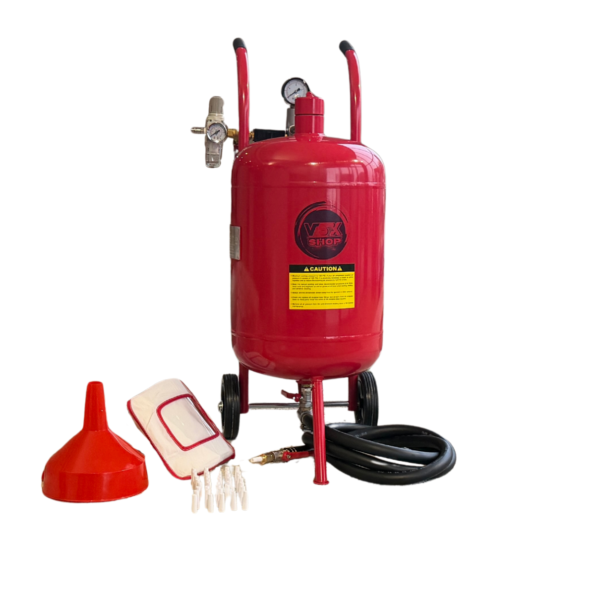 Chorro de arena VSX Air-Gum de 40 litros