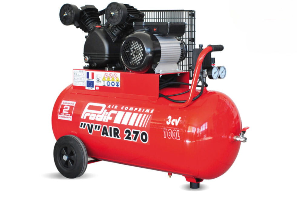 Kompressor 100 Liter 2CV Eco – Einphasig / Prodif