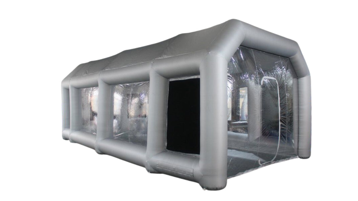 Cabine de Peinture  Largeur 6 mètres  x Longueur 10 mètres x Hauteur 4 mètres avec 2 Souffleurs 950W — Deux