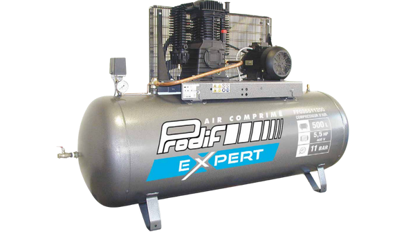 Compresor 500 Litros 5,5HP Prodif Trifásico 400V — Trifásico / Prodif