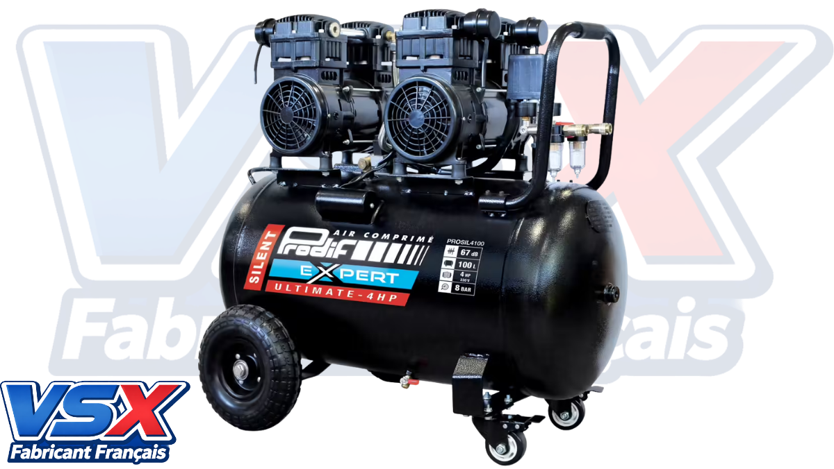 Kompressor 100 Liter 4CV PRODIF SILENT
