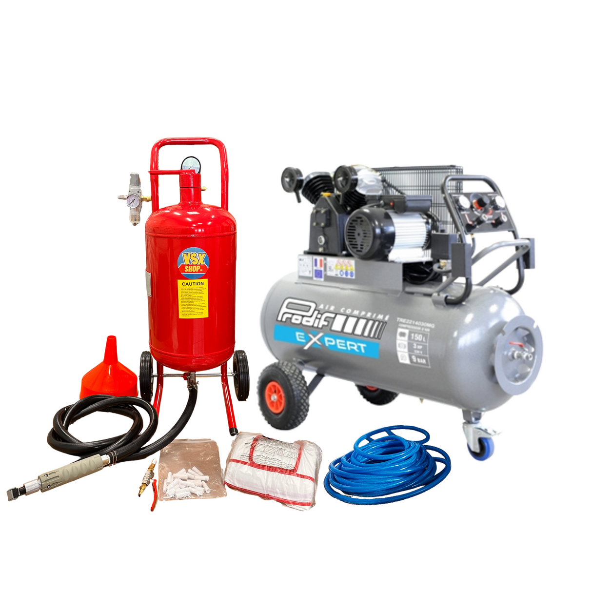 PACK AEROGRAFO 40 Litri
