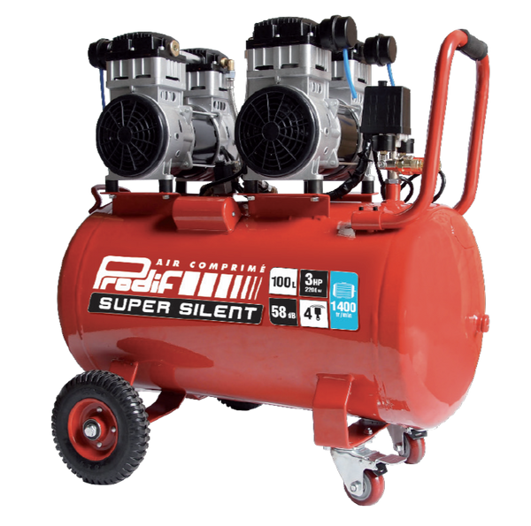 Compresor 100 Litros 3CV PRODIF SILENT
