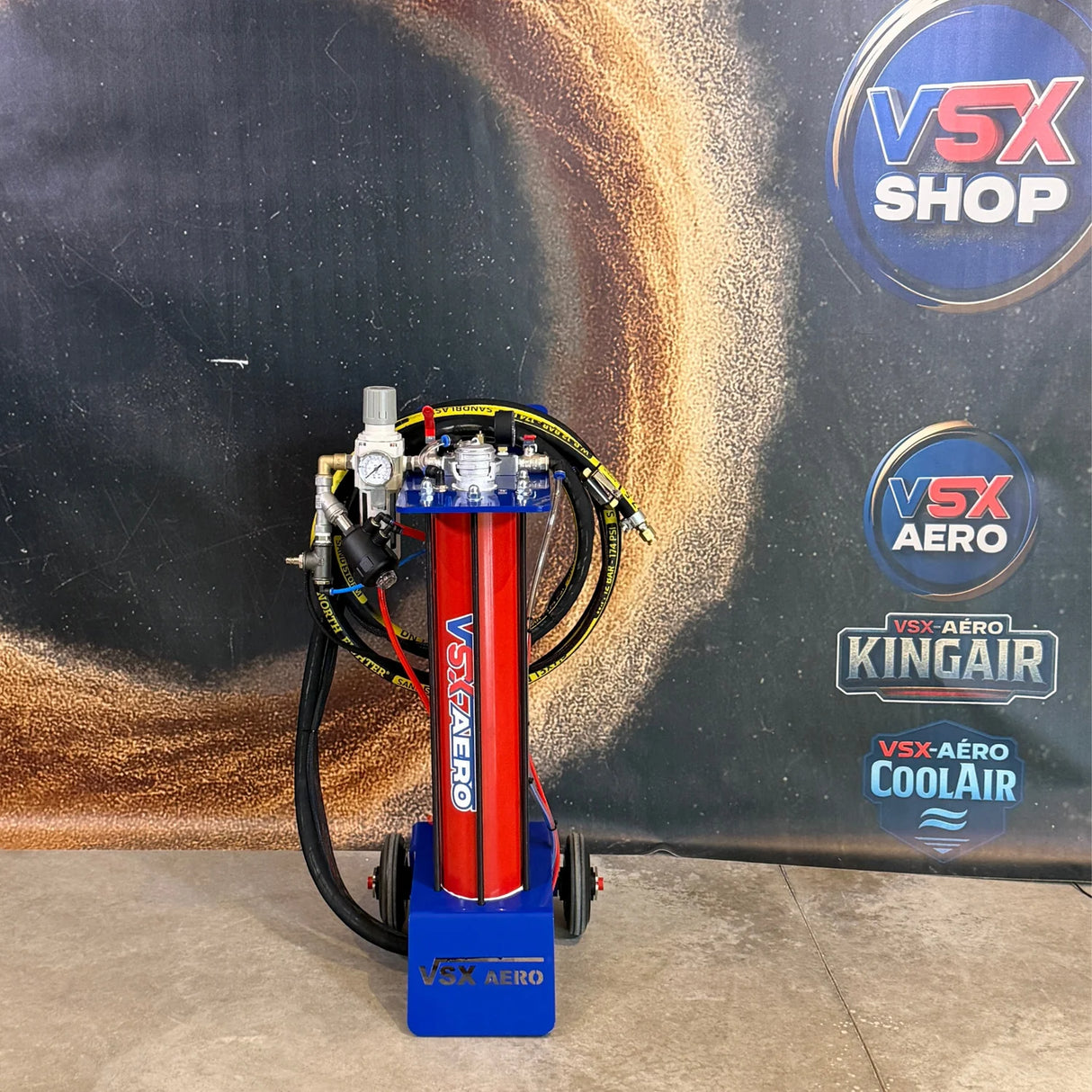 40 Liter VSX Air-Gum Sandstrahler