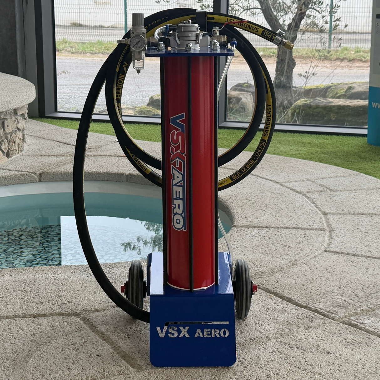 Sableuse aérogommeuse VSX Aéro 15 Semi Automatique