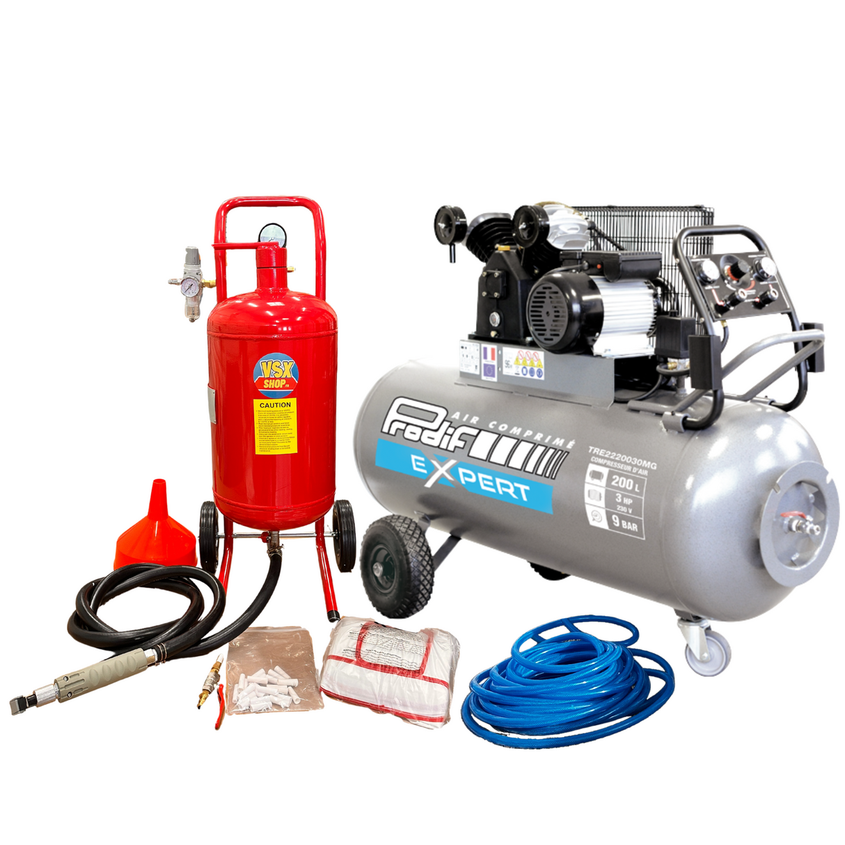 PACK AEROGRAFO 40 Litri