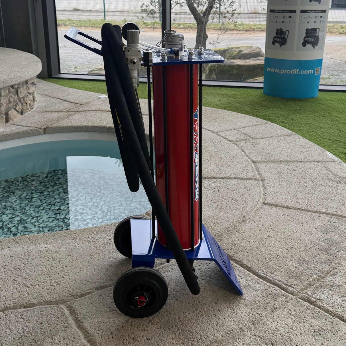 Sableuse aérogommeuse VSX Aéro 15 Semi Automatique