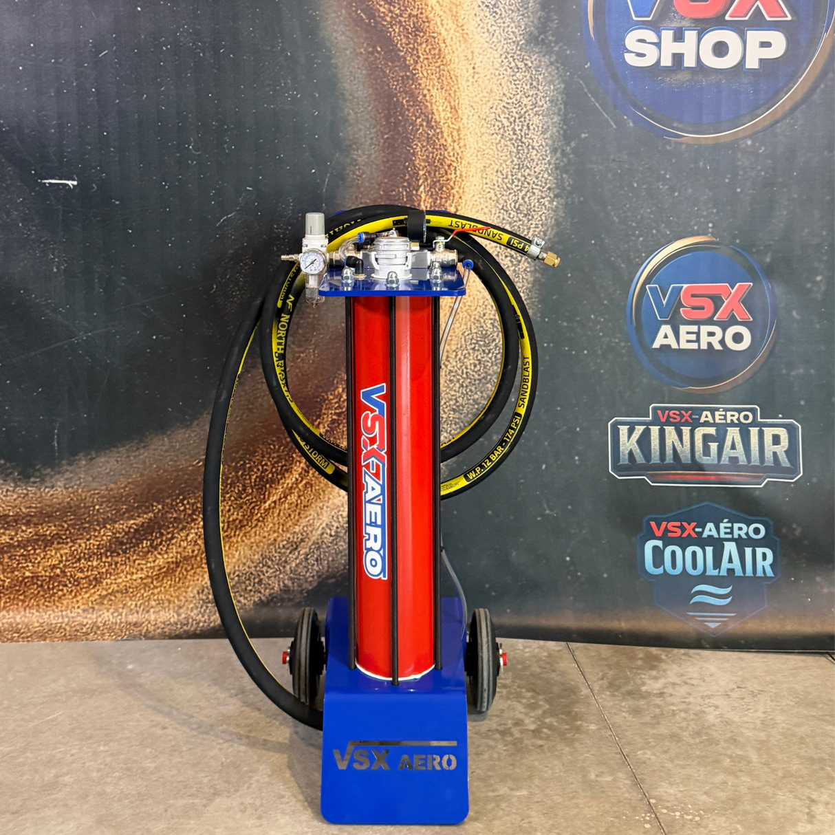 Sableuse aérogommeuse VSX Aéro 15 Semi Automatique