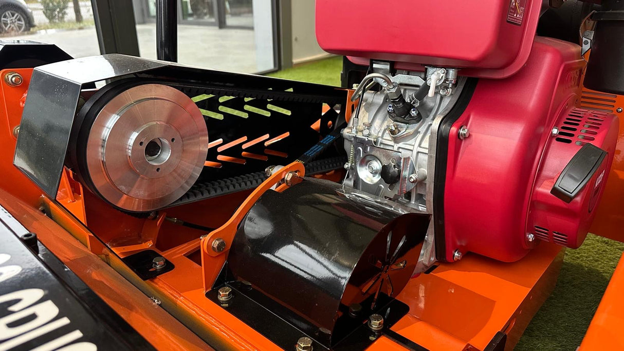 Tondeuse Débroussailleuse à chenilles télécommandée hybride DIESEL ROKAJABBA