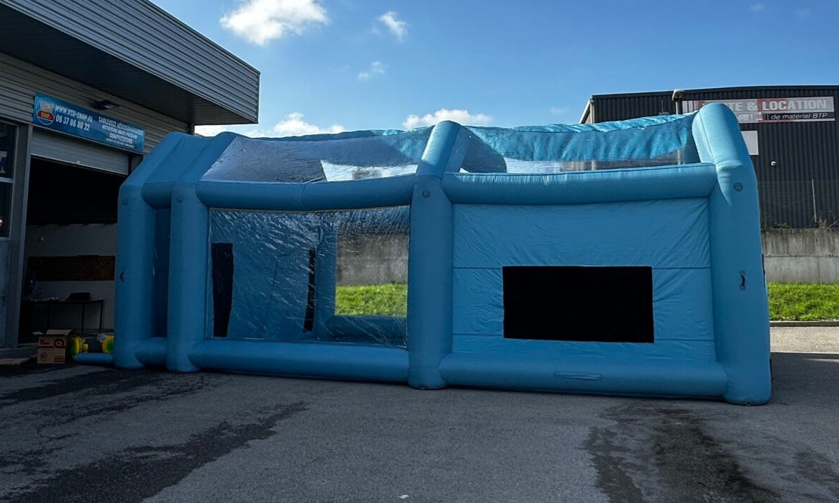 Cabine de peinture gonflable 5.5 Largeur x 9m Longueur x 3.6 Hauteur