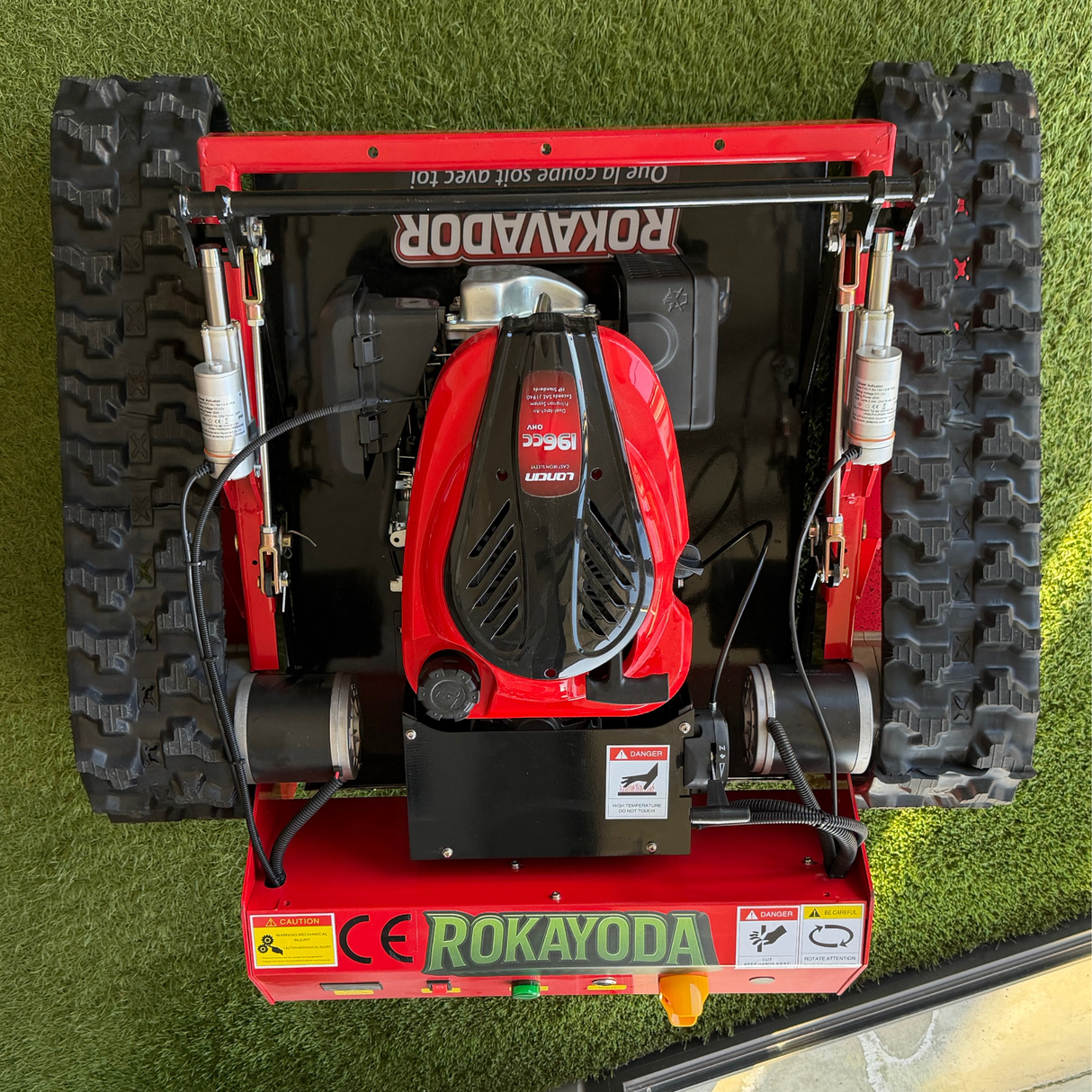Tondeuse à Chenilles Télécommandée Hybride – ROKAYODA