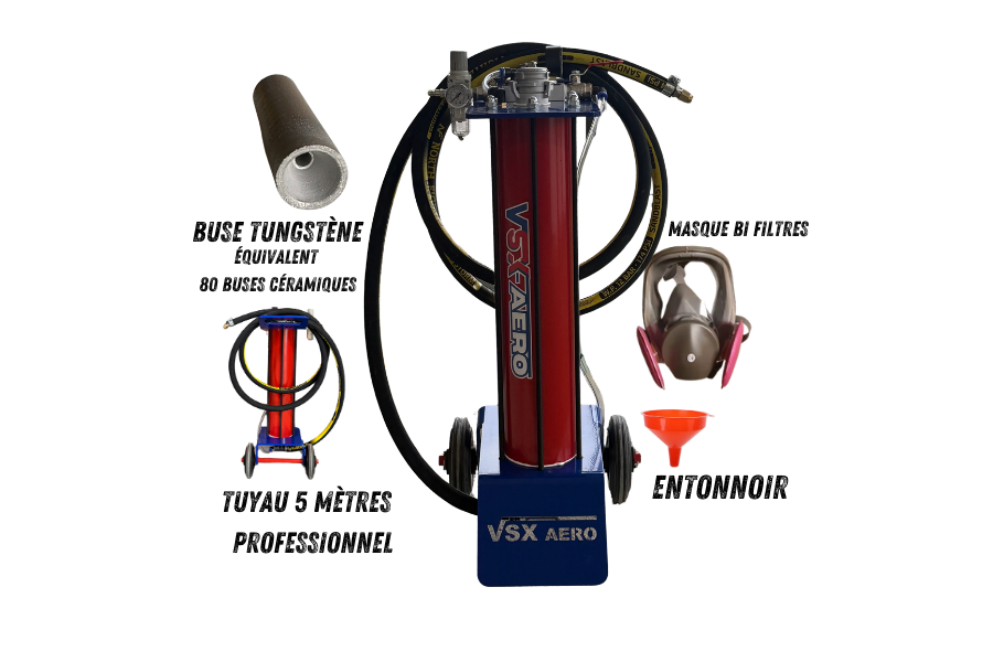 Sableuse aérogommeuse VSX Aéro 15 Semi Automatique