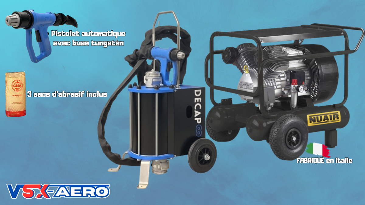 PACK AERÓGRAFO 40 Litros WARRIOR — Decap 8