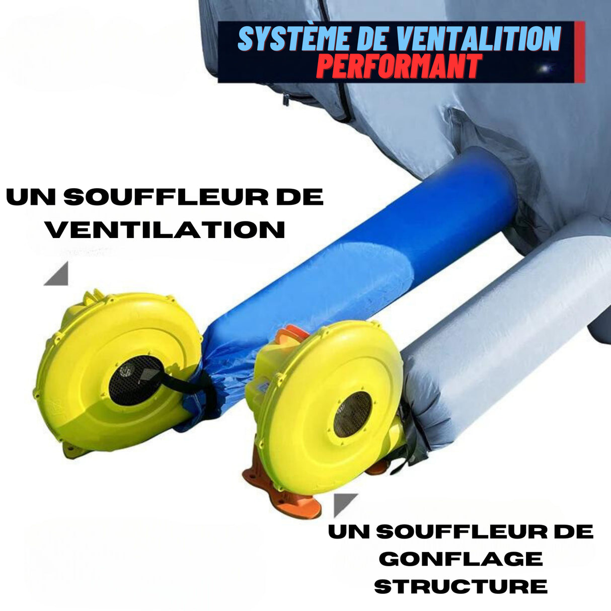 Cabine de peinture gonflable 5.5 Largeur x 9m Longueur x 3.6 Hauteur