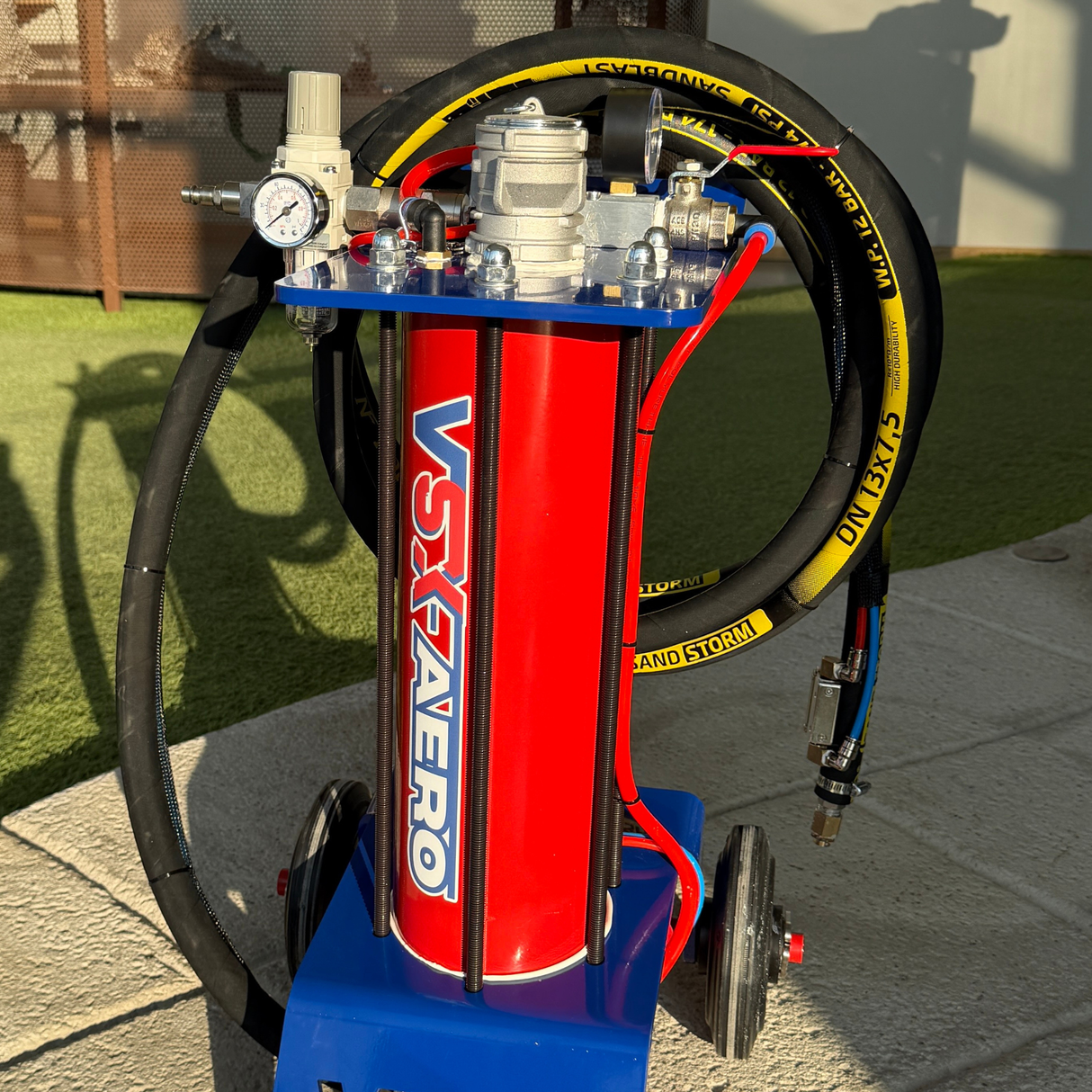 40 Liter VSX Air-Gum Sandstrahler