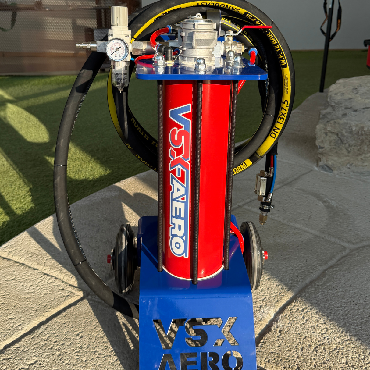 40 Liter VSX Air-Gum Sandstrahler