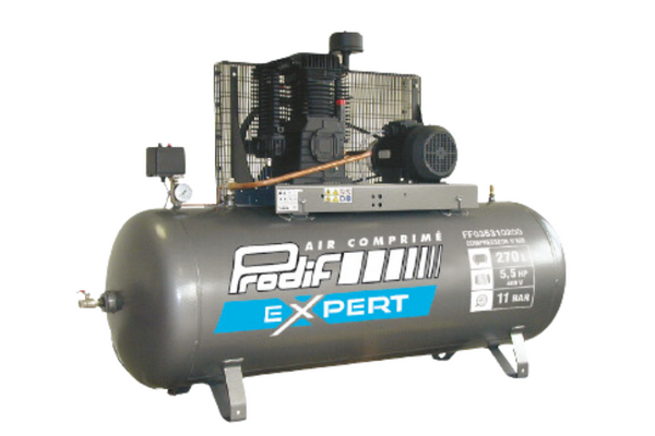 Compresor 270 Litros 5,5CV Prodif Trifásico 400V 11 bares — Trifásico / Prodif