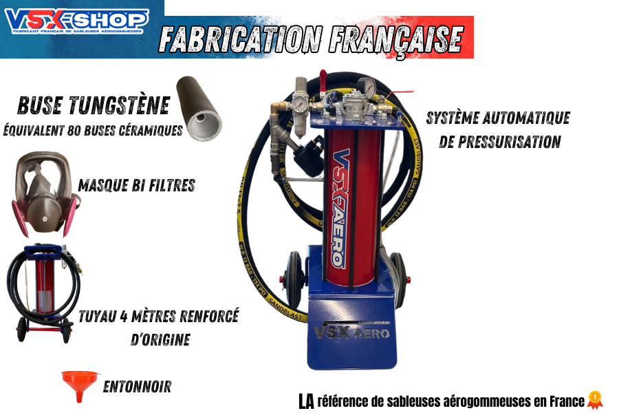 Sableuse aérogommeuse VSX Aéro 8 Automatique