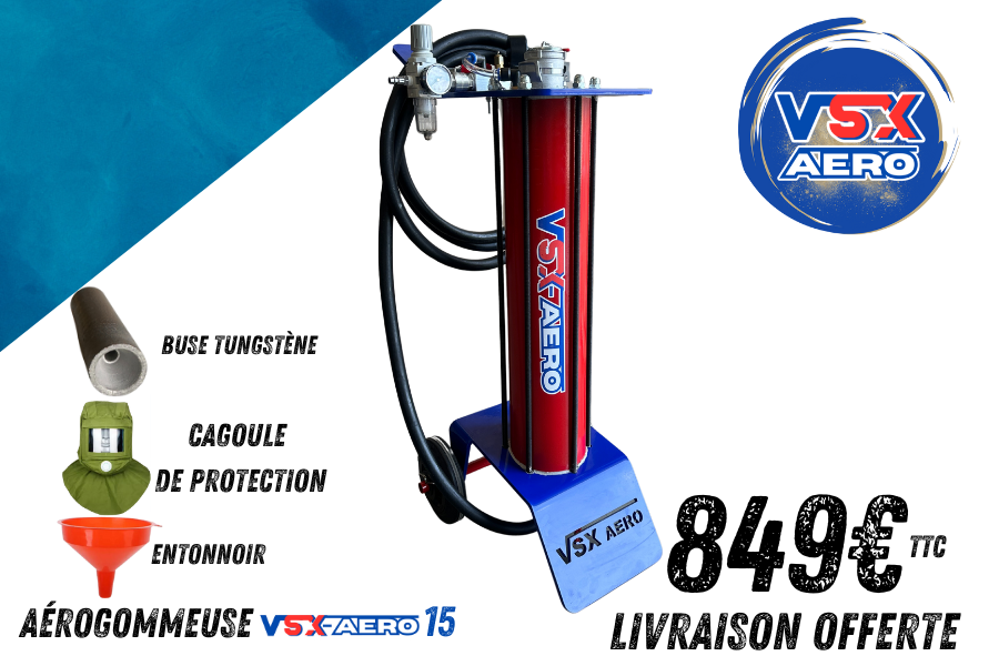 Sableuse aérogommeuse VSX Aéro 15