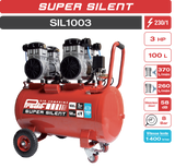 Compresseur 100 Litres 3CV PRODIF SILENCIEUX série classique