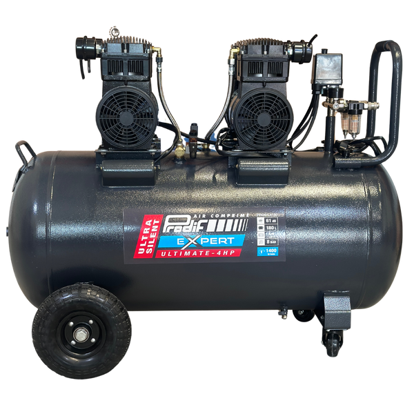 Compresseur silencieux PRODIF 180 litres 4 CV 8 bar - PROSIL4180
