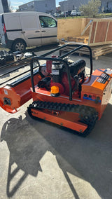 Tondeuse Débroussailleuse à chenilles télécommandée hybride DIESEL ROKAJABBA