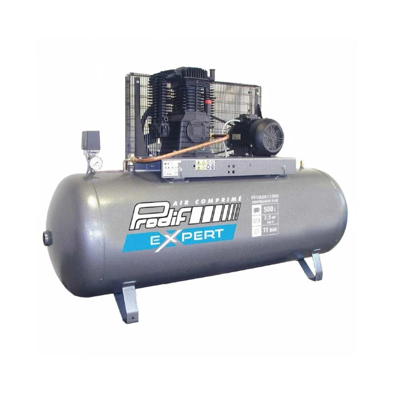 Compresseur 500 Litres 5,5CV Prodif Triphasé 400V — Triphasé / Prodif