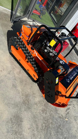 Tondeuse Débroussailleuse à chenilles télécommandée hybride DIESEL ROKAJABBA