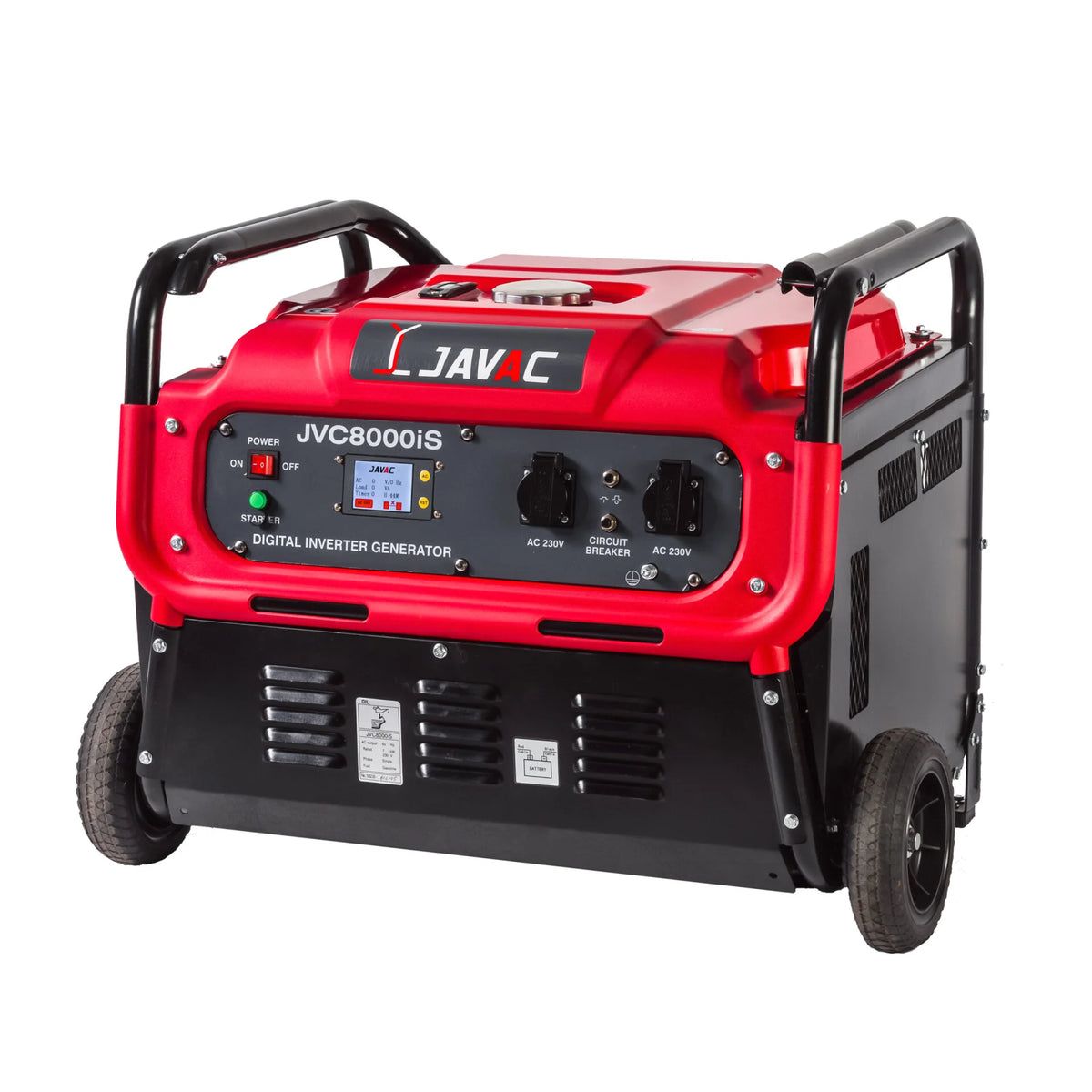 Générateur JAVAC 8 KVa – VSX : Vente en ligne de Sableuses ...