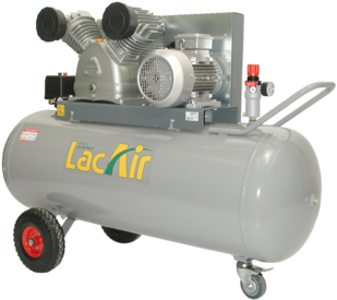 Compressore Lacmé TwinAir 5,5 HP da 200 litri — Trifase / Prodif